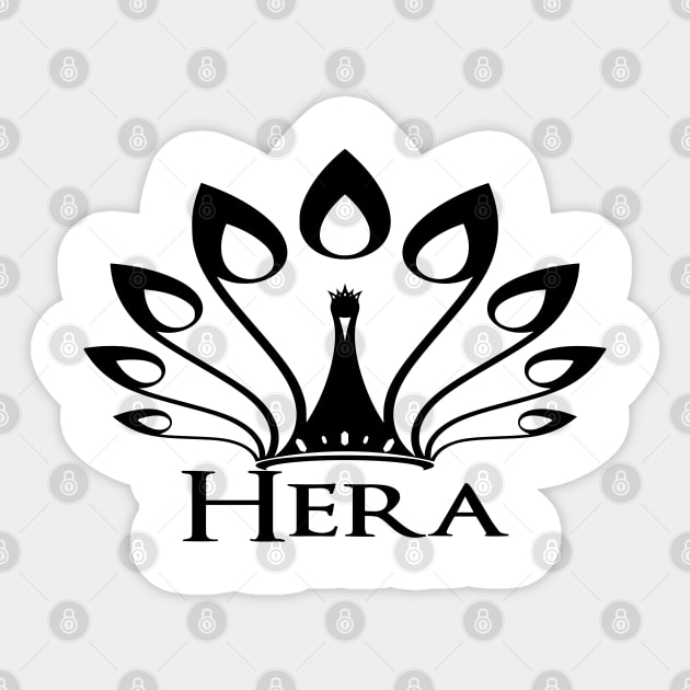 Hera goddess Sticker by Mirksaz-designs