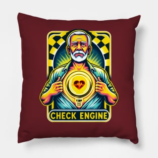 Check Engine Light Pillow