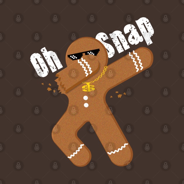 Oh snap cool gingerbread by Marzuqi che rose