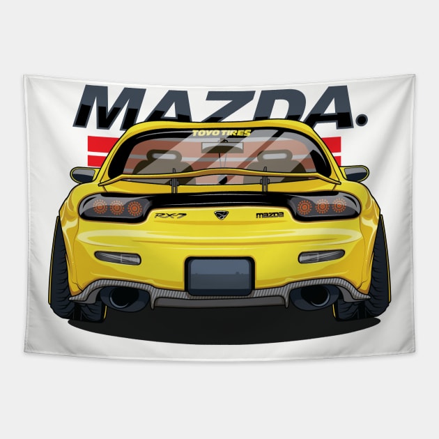 Mazda RX7 Tapestry by cungtudaeast