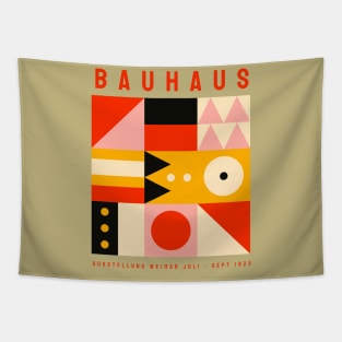 Art Deco Bauhaus Architecture Vintage Poster Tapestry