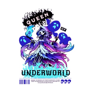 Queen of Underworld | Front & Back T-Shirt