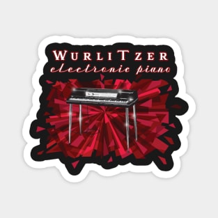 Wurlitzer Electric Piano - 1970's design Magnet