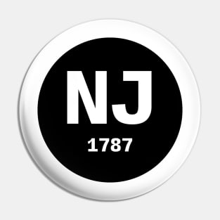 New Jersey | NJ 1787 Pin