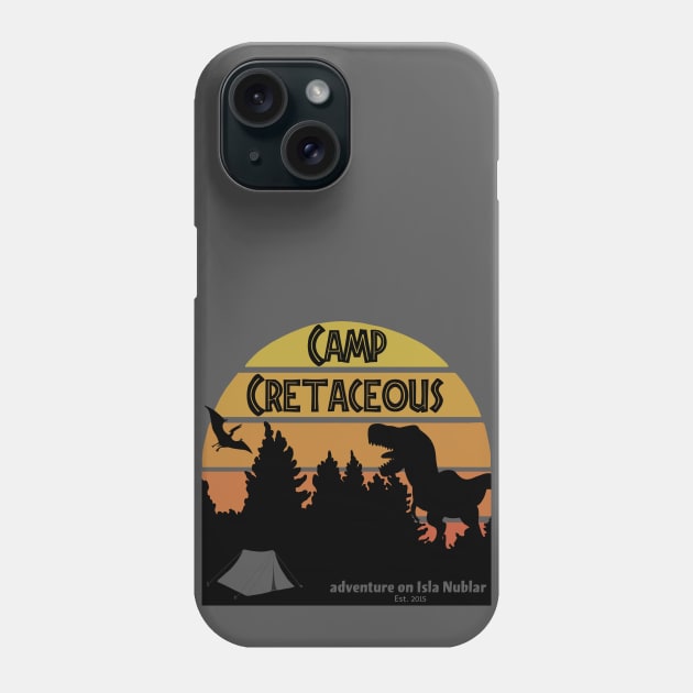 Camp Cretaceous Phone Case by Slightly Unhinged