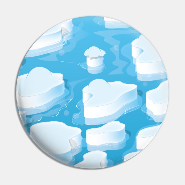 Ice Bergs Pin by nickemporium1