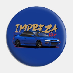 Impreza 22B Pin