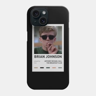 Anthony Hall as Brian Johnson in The Breakfast Club Phone Case