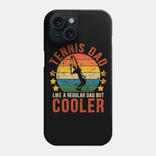 Tennis Dad Funny Vintage Tennis Father's Day Gift Phone Case