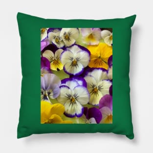 Pretty Pansies Pillow