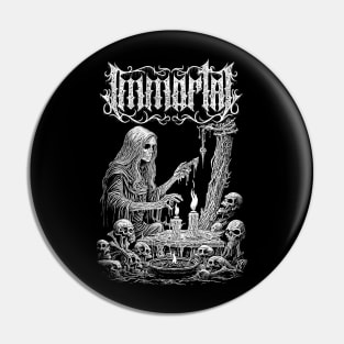 Immortal T-Shirt Pin