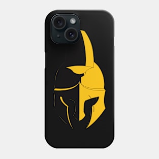 Casco amarillo Phone Case