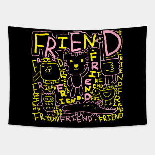 animal friend Tapestry