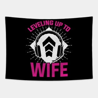 Leveling Up To Wife Tapestry