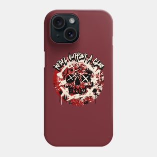 Rebel Without A Clue Graphic Phone Case