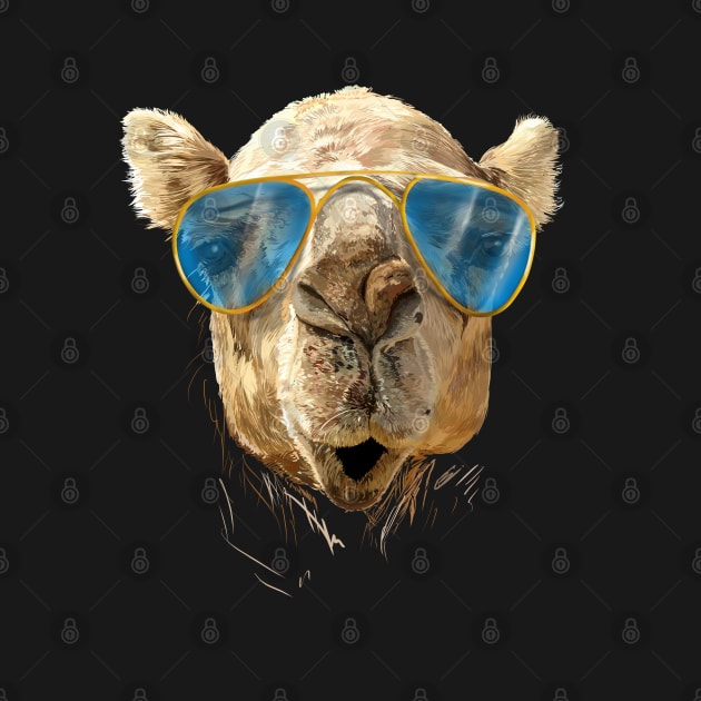 Kamel mit Sonnenbrille by sibosssr