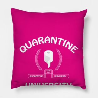 Quarantined University Pillow