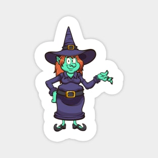 Cute Witch Magnet