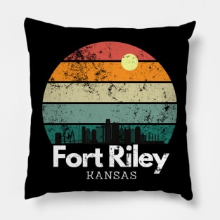 Fort Riley, Kansas Pillow