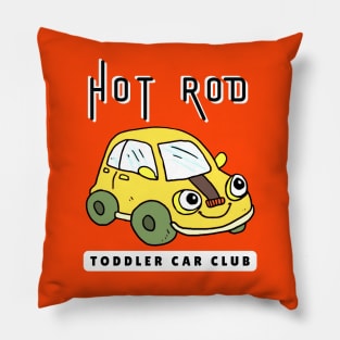 Hot Rod Toddler Car Club Pillow