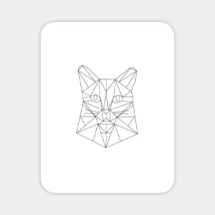 Geometric Animals : Cat Magnet