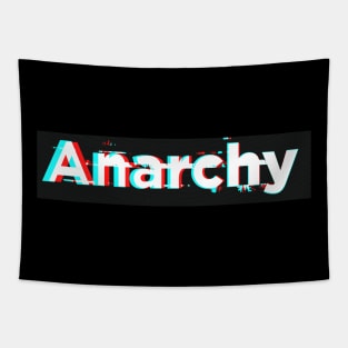 Anarchy box logo Tapestry