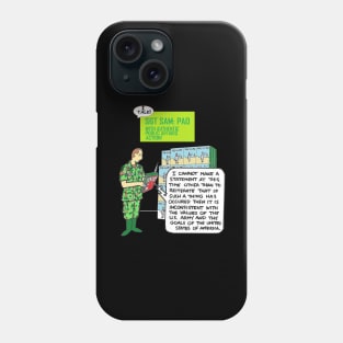 SGT Sam: PAO Phone Case