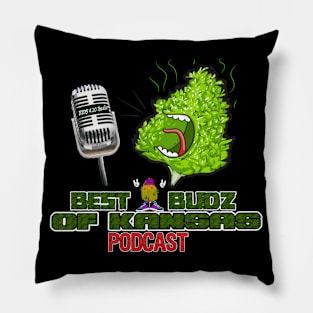 Best Budz Podcast Logo - Loud Nug with lil Nug Pillow