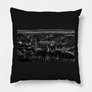 Morpeth Chantry  And Townscape Pillow