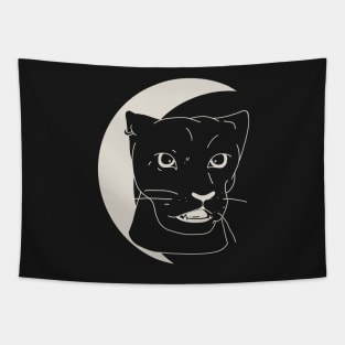 Panther Moon Tapestry