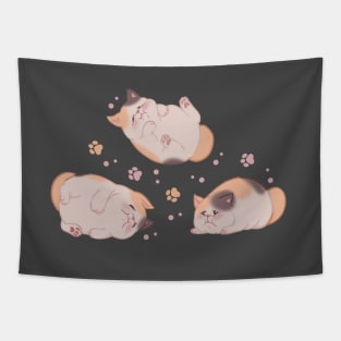 FFXIV - Lazy Fat Cats Tapestry