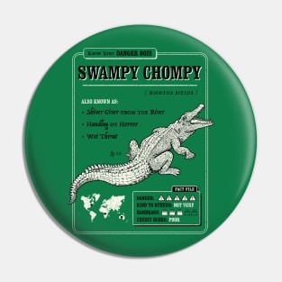 Swampy Chompy Pin