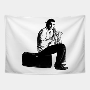 Vintage Art Pepper Tapestry