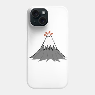 Cute Volcano Phone Case