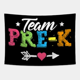 Team Pre-K  PreSchool Teacher Student Back To School Tapestry