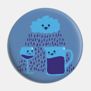 Let it Rain Pin