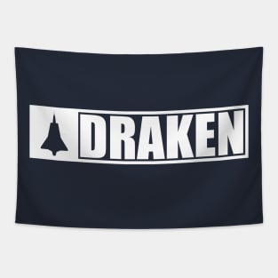 Draken Fighter Tapestry