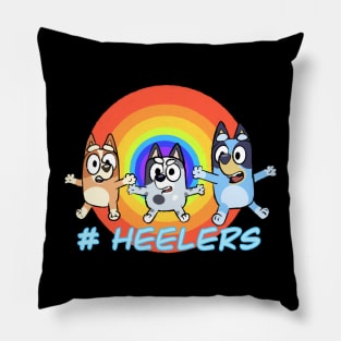 Hashtag Bluey Heeler Family Pillow