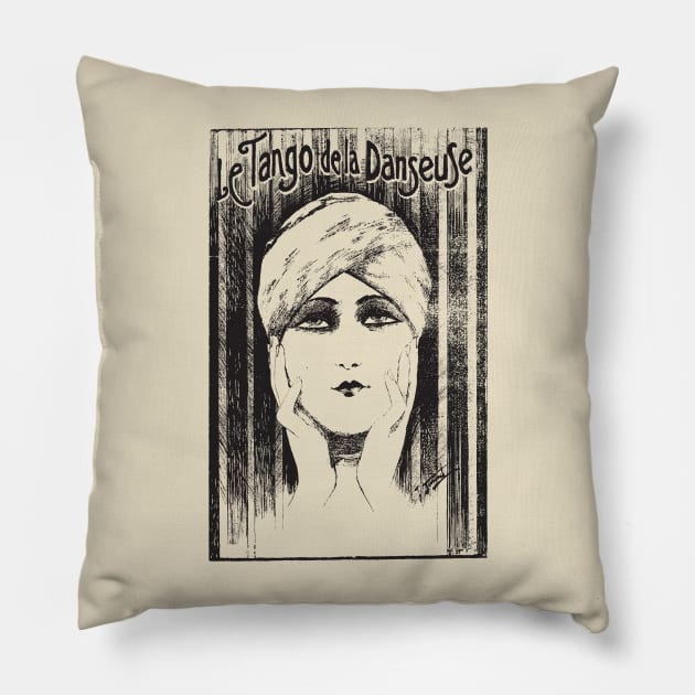 Tango de la danseuse Pillow by polobontinck