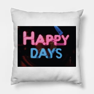 Happy days Pillow