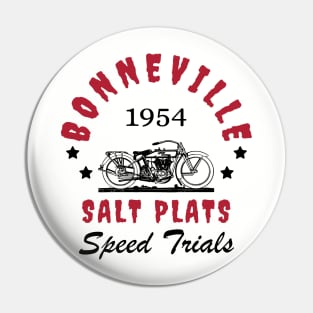 Bonneville Salt Plate Speed ​​Test 1954 Pin