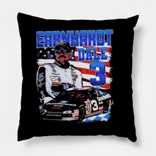 Dale Earnhardt Vintage Pillow