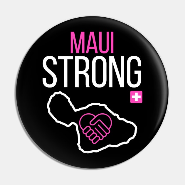 Pray for Maui Hawaii Strong design Pin by patelmillie51