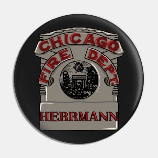 Christopher Herrmann | Chicago Fire Badge Pin