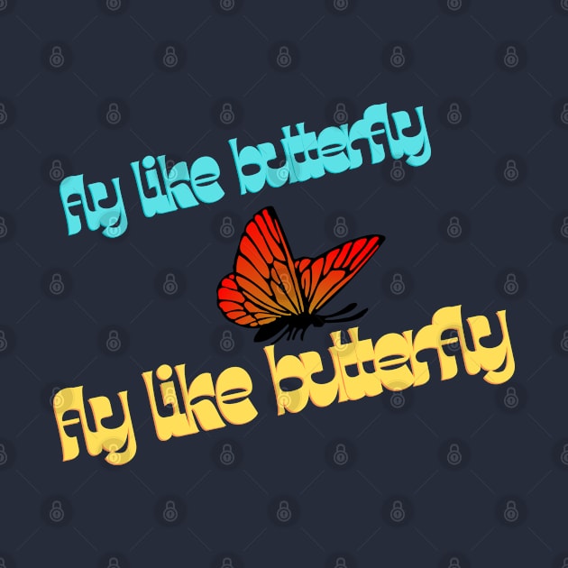 fly like butterfly by hypocrite human