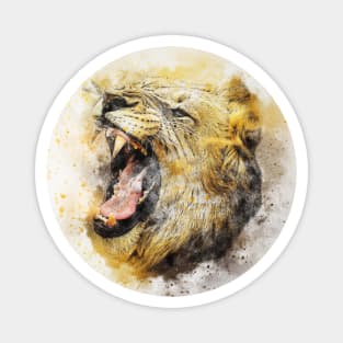 Lion Magnet