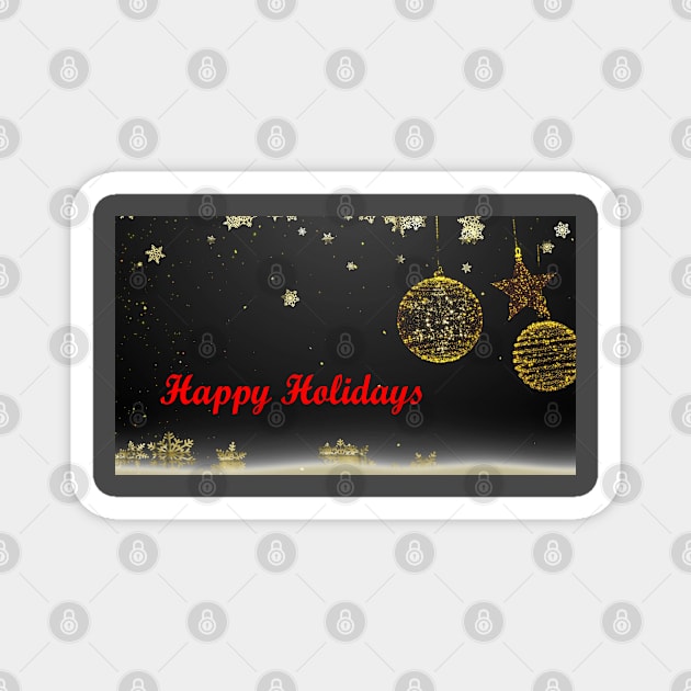 Christmas Greeting 3 Magnet by jhsells98