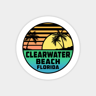 Clearwater Beach Florida Tropical Surfing Scuba Surf Vacation Magnet