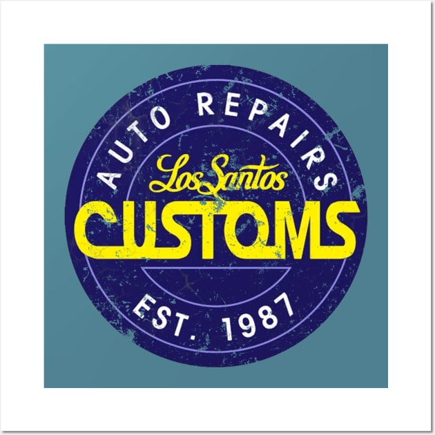 Los Santos Customs Poster