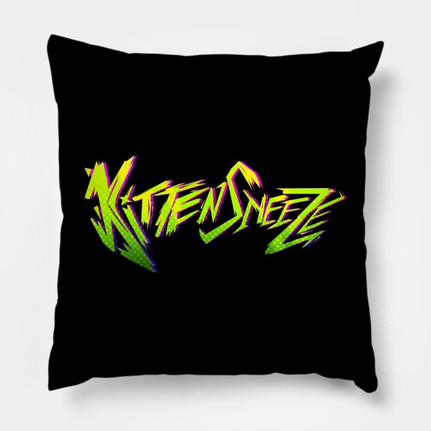 2020 KittenSneeze Logo Pillow by KittenSneeze